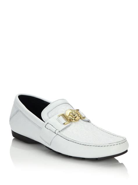 white versace loafers|Versace Loafers voor Heren .